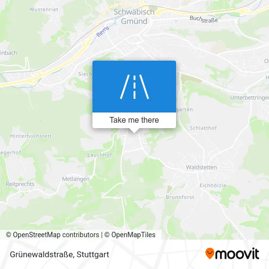 Grünewaldstraße map