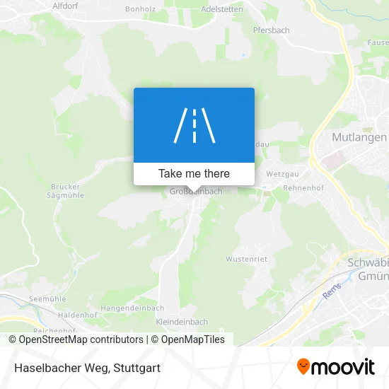Карта Haselbacher Weg