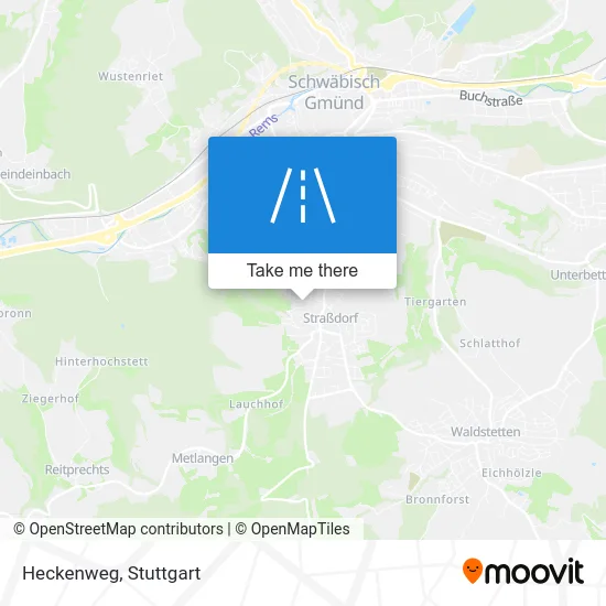 Карта Heckenweg