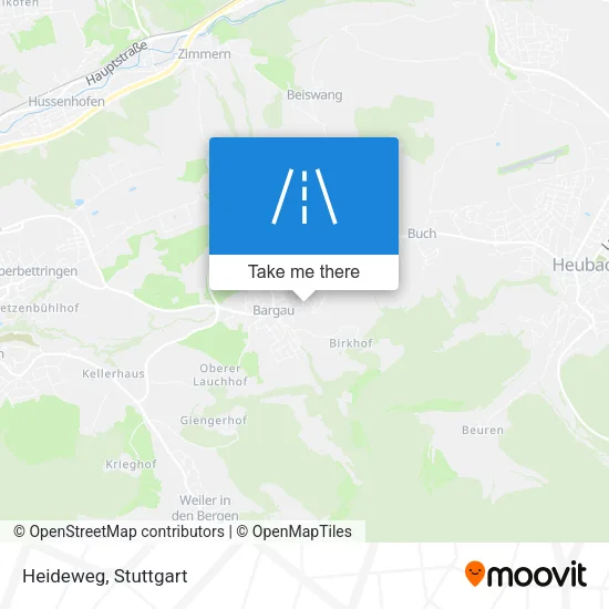 Карта Heideweg