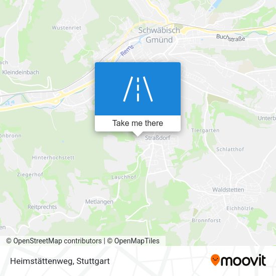 Heimstättenweg map