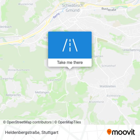 Heldenbergstraße map