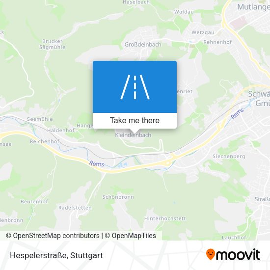 Hespelerstraße map