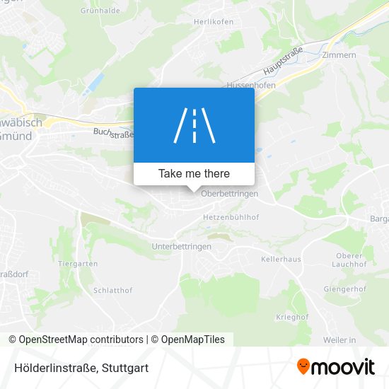 Hölderlinstraße map