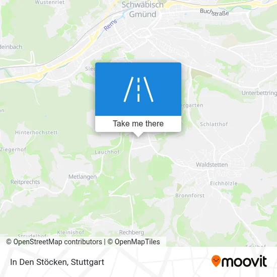 In Den Stöcken map