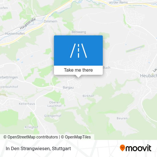 Карта In Den Strangwiesen