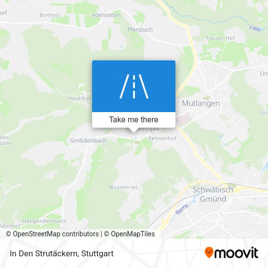 Карта In Den Strutäckern