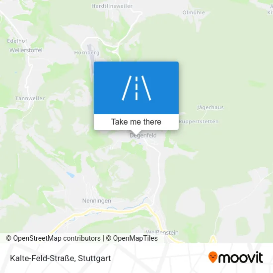 Карта Kalte-Feld-Straße