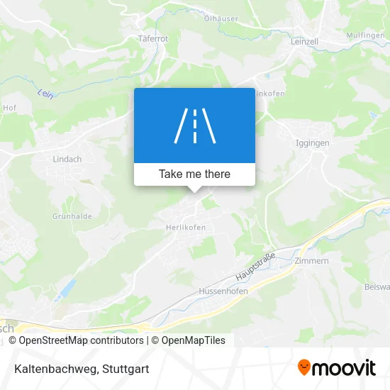 Карта Kaltenbachweg