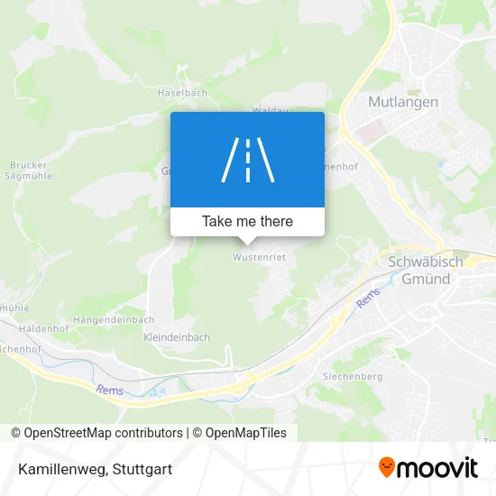 Карта Kamillenweg