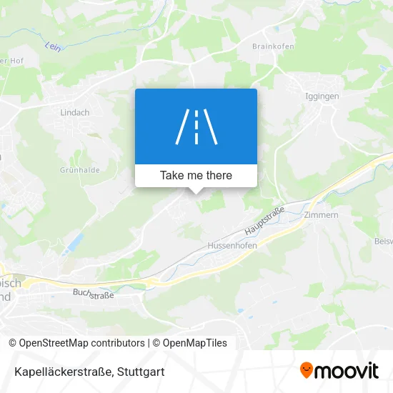 Карта Kapelläckerstraße