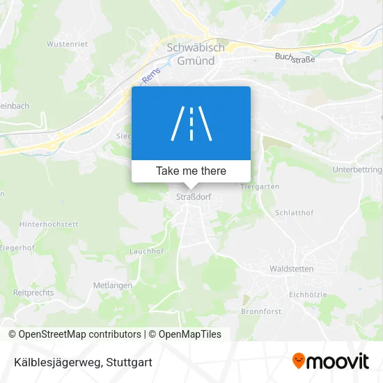 Карта Kälblesjägerweg