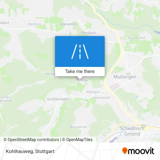Карта Kohlhauweg