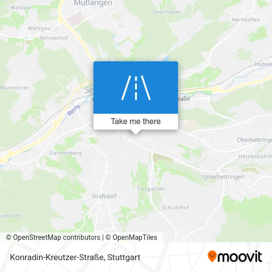 Konradin-Kreutzer-Straße map
