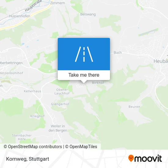 Карта Kornweg