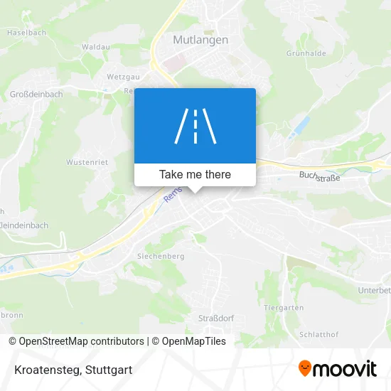 Карта Kroatensteg