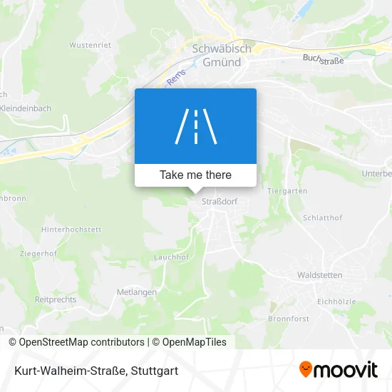 Карта Kurt-Walheim-Straße