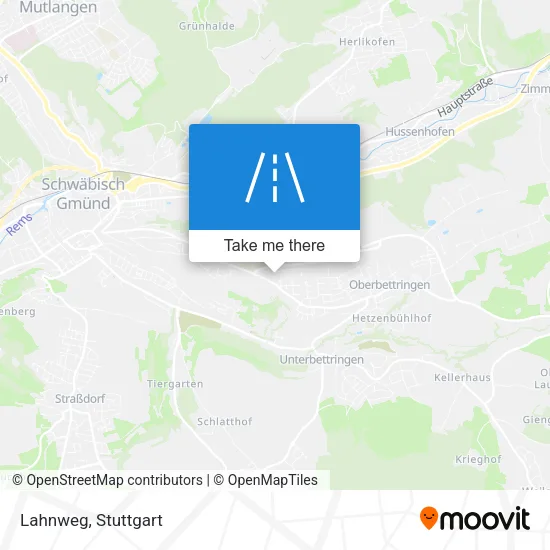Карта Lahnweg