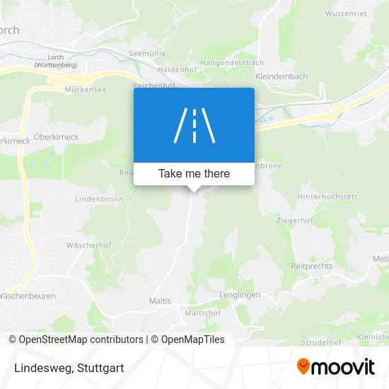 Карта Lindesweg