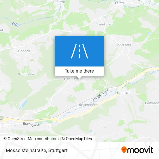 Карта Messelsteinstraße