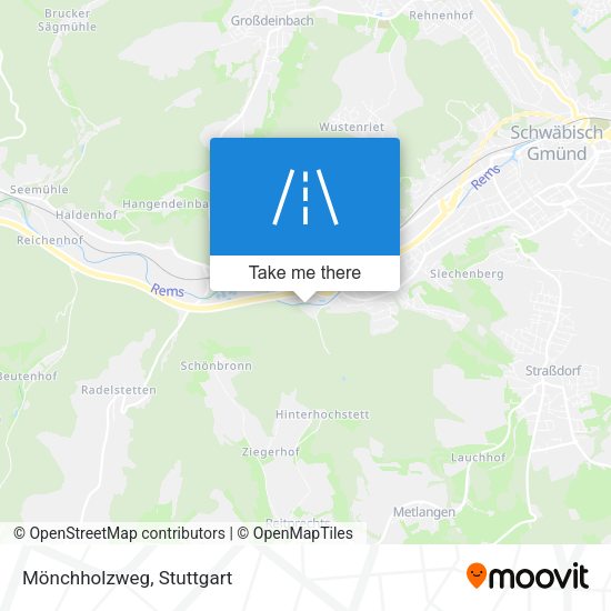 Карта Mönchholzweg