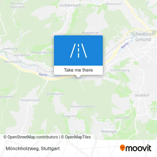 Карта Mönchholzweg