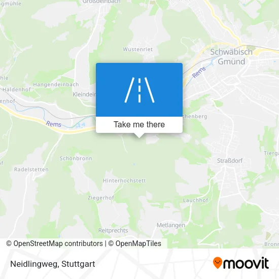 Карта Neidlingweg