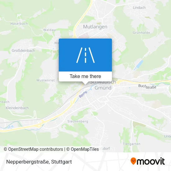Карта Nepperbergstraße