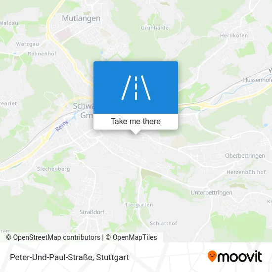 Карта Peter-Und-Paul-Straße