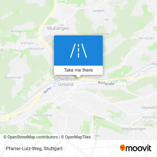 Карта Pfarrer-Luiz-Weg