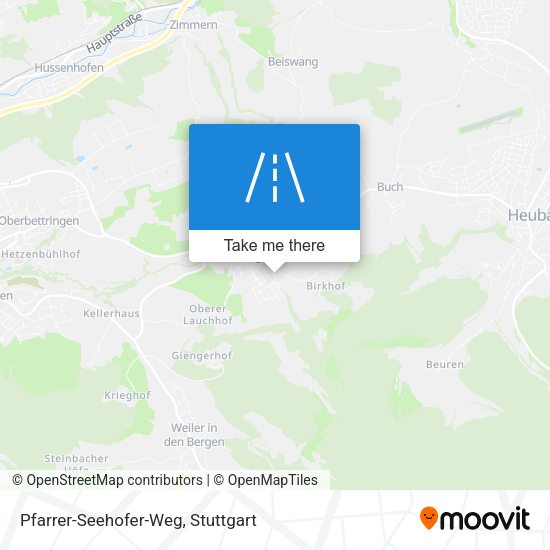 Карта Pfarrer-Seehofer-Weg