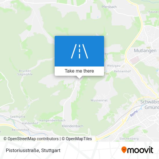 Pistoriusstraße map