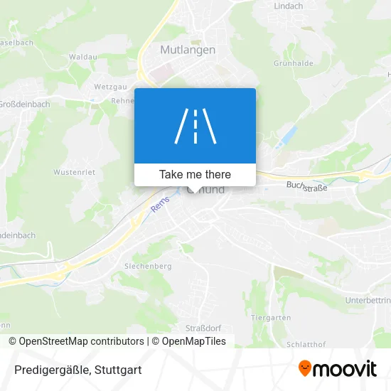 Predigergäßle map