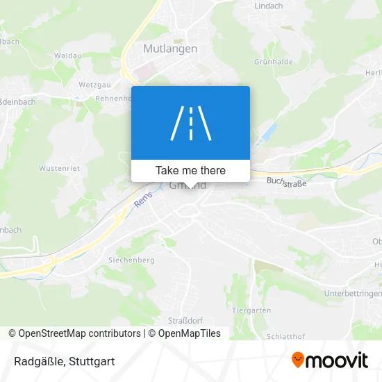 Карта Radgäßle