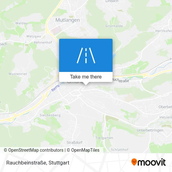 Карта Rauchbeinstraße
