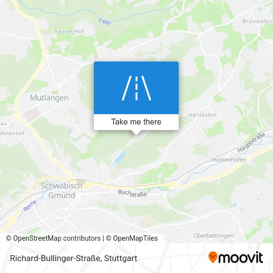 Карта Richard-Bullinger-Straße