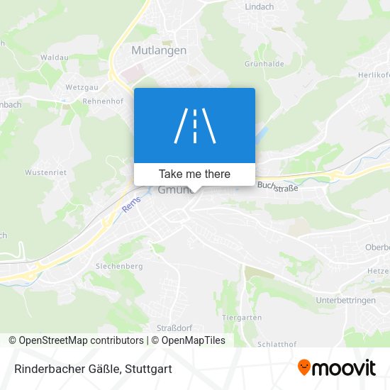 Rinderbacher Gäßle map