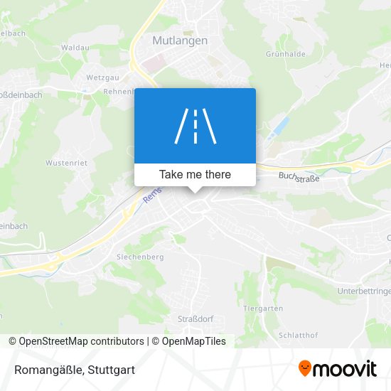 Romangäßle map