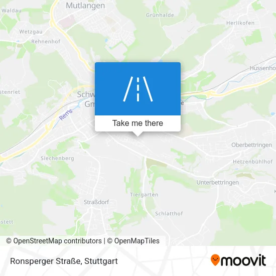 Карта Ronsperger Straße