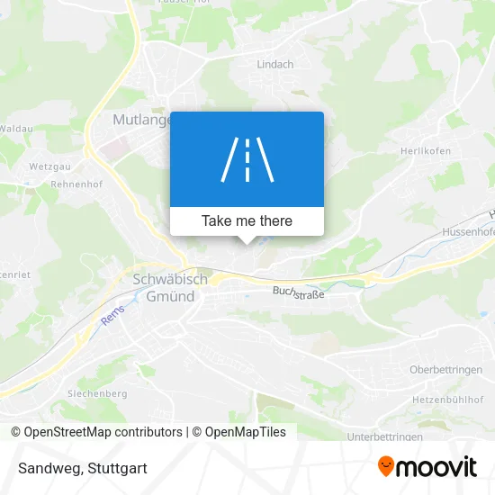 Sandweg map