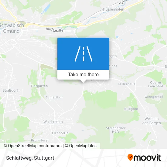 Карта Schlattweg