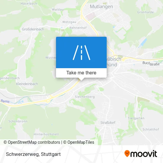 Карта Schwerzerweg