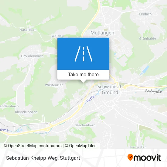 Карта Sebastian-Kneipp-Weg