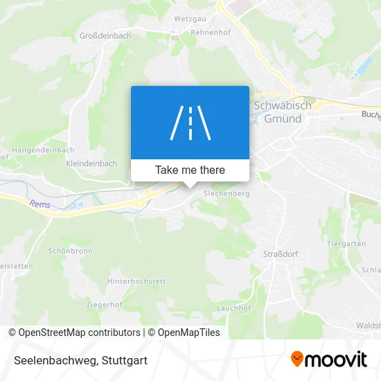 Карта Seelenbachweg