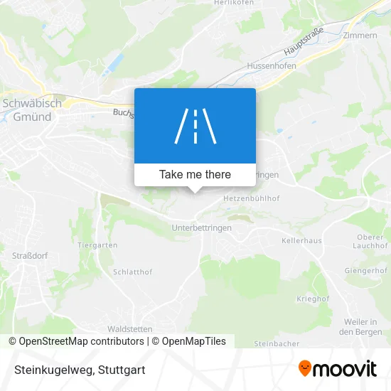 Карта Steinkugelweg
