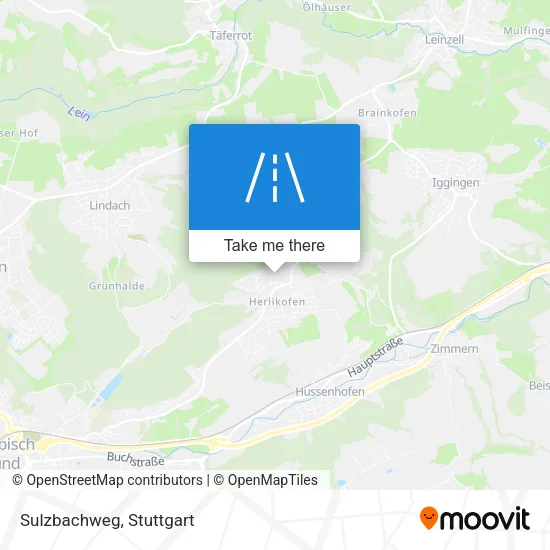 Карта Sulzbachweg