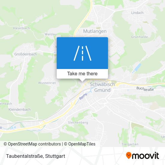 Taubentalstraße map