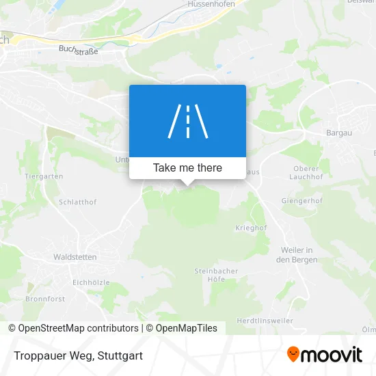 Карта Troppauer Weg