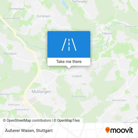 Карта Äußerer Wasen