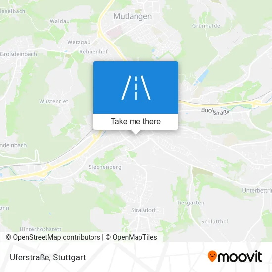 Карта Uferstraße